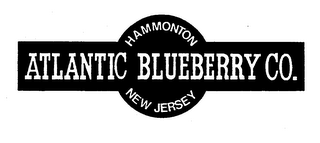 ATLANTIC BLUEBERRY CO. HAMMONTON NEW JERSEY logo