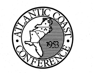 ATLANTIC COAST CONFERENCE 1953 logo