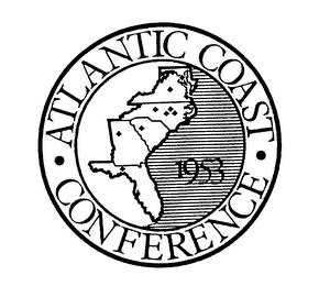 ATLANTIC COAST CONFERENCE 1953 logo