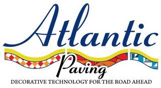 ATLANTIC PAVING DECORATIVE TECHNOLOGY FOR THE ROAD AHEAD logo