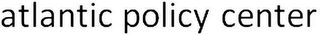 ATLANTIC POLICY CENTER logo