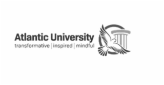 ATLANTIC UNIVERSITY TRANSFORMATIVE INSPIRED MINDFUL logo