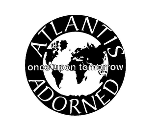 ATLANTIS ADORNED ONCE UPON TOMORROW logo