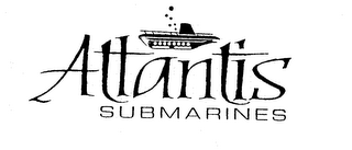 ATLANTIS SUBMARINES logo