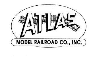 ATLAS MODEL RAILROAD CO., INC. logo