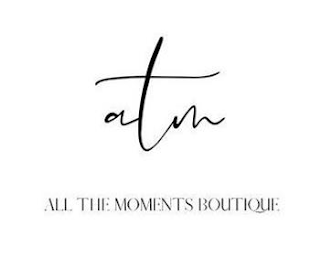 ATM, ALL THE MOMENTS BOUTIQUE logo