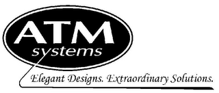 ATM SYSTEMS. ELEGANT DESIGNS. EXTRAORDINARY SOLUTIONS. logo