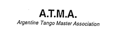 A.T.M.A.  ARGENTINE TANGO MASTER ASSOCIATION logo