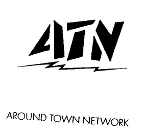 ATN AROUND TOWN NETWORK logo