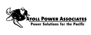 ATOLL POWER ASSOCIATES POWER SOLUTIONS FOR THE PACIFIC logo