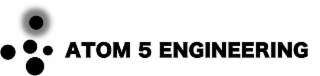 ATOM 5 ENGINEERING logo