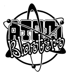 ATOM BLASTERS logo