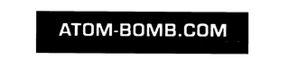 ATOM-BOMB.COM EXPLOSIVE ENTERTAINMENT logo