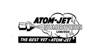 ATOM-JET HUMIDIFIERS LIMITED THE BEST YET ATOM-JET logo