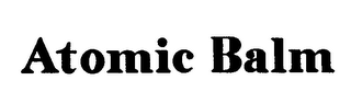 ATOMIC BALM logo