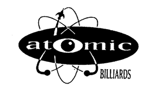 ATOMIC BILLIARDS logo
