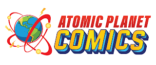 ATOMIC PLANET COMICS logo