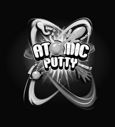 ATOMIC PUTTY SNAP IT SCULPT IT BOUNCE IT STRETCH IT logo