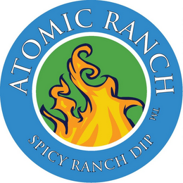 ATOMIC RANCH SPICY RANCH DIP logo