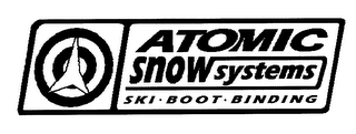 ATOMIC SNOW SYSTEMS SKI BOOT BINDING logo