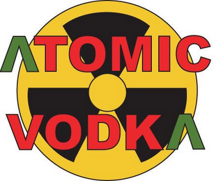 ATOMIC VODKA logo