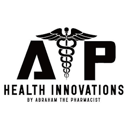ATP HEALTH INNOVATIONS BY ABRAHAM THE PHARMACIST logo