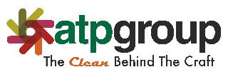 ATPGROUP THE CLEAN BEHIND THE CRAFT logo
