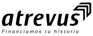 ATREVUS FINANCIAMOS TU HISTORIA logo