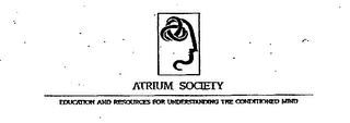 ATRIUM SOCIETY EDUCATION AND RESOURCES FOR UNDERSTANDING THE CONDITIONED MIND logo