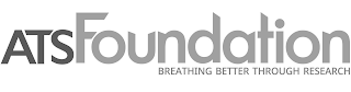 ATSFOUNDATION BREATHING BETTER THROUGH RESEARCH logo