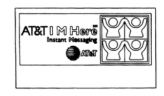 AT&T I M HERE INSTANT MESSAGING AT& T logo