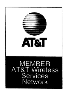 AT&T MEMBER AT&T WIRELESS SERVICES NETWORK logo