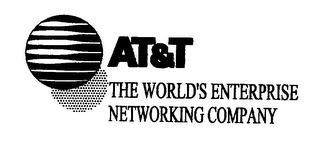 AT&T THE WORLD'S ENTERPRISE NETWORKING COMPANY logo