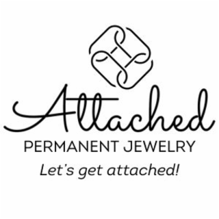 ATTACHED PERMANENT JEWELRY LET'S GET ATTACHED! logo