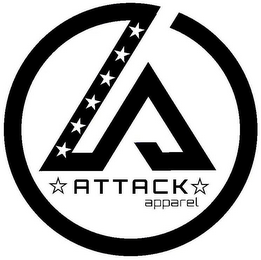ATTACK APPAREL A logo