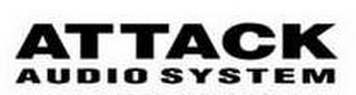 ATTACK AUDIO SYSTEM logo