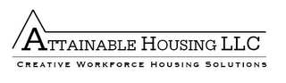 ATTAINABLE HOUSING LLC CREATIVE WORKFORCE HOUSING SOLUTIONS logo