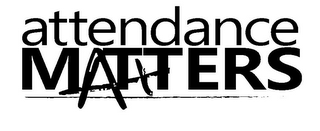 ATTENDANCE MATTERS logo