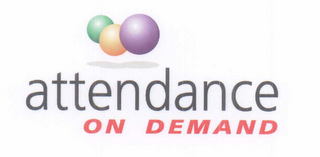 ATTENDANCE ON DEMAND logo