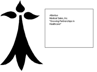 ATTENTUS MEDICAL SALES, INC. "GROWING PARTNERSHIP IN HEALTHCARE" logo