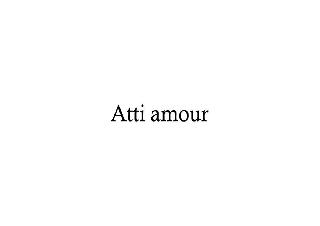 ATTI AMOUR logo