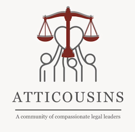 ATTICOUSINS A COMMUNITY OF COMPASSIONATE LEGAL LEADERS logo