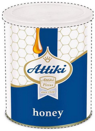 ATTIKI ATTIKI PITTAS SINCE 1928 HONEY logo
