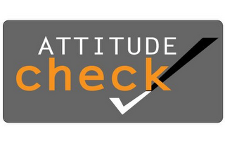 ATTITUDE CHECK logo