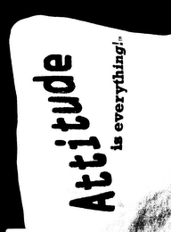 ATTITUDE IS EVERYTHING! logo
