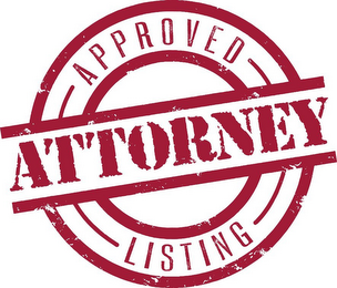 ATTORNEY APPROVED LISTING logo