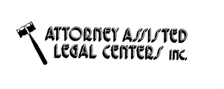 ATTORNEY ASSISTED LEGAL CENTERS INC. logo