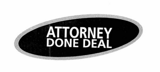 ATTORNEY DONE DEAL logo