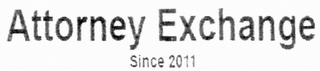 ATTORNEY EXCHANGE SINCE 2011 logo