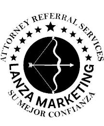 ATTORNEY REFERRAL SERVICES LANZA MARKETING SU MEJOR CONFIANZA logo